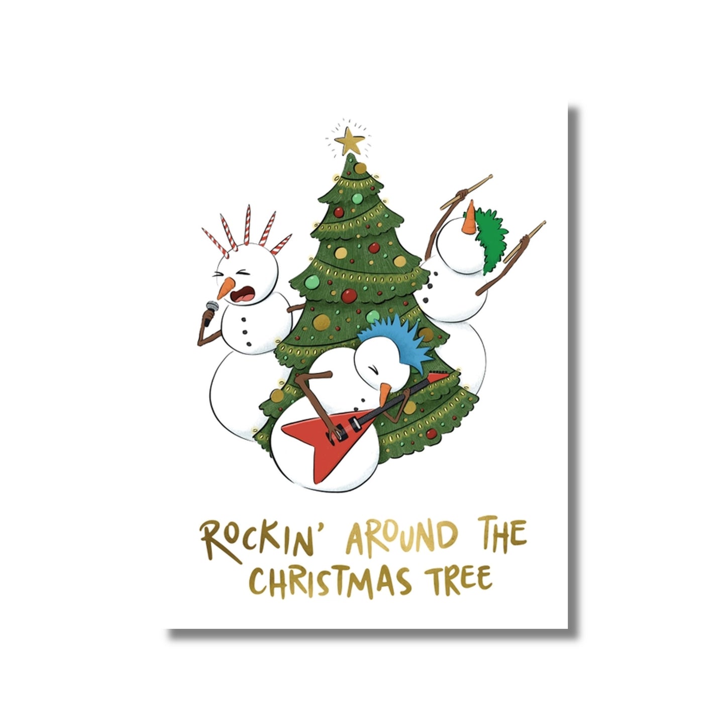 Christmas Card — Rockin' Around the Christmas Tree