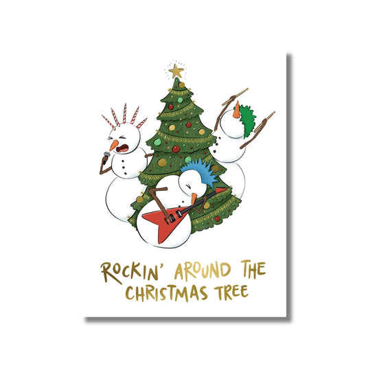 Christmas Card — Rockin' Around the Christmas Tree