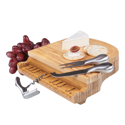 Grand Piano Cheese Board Set