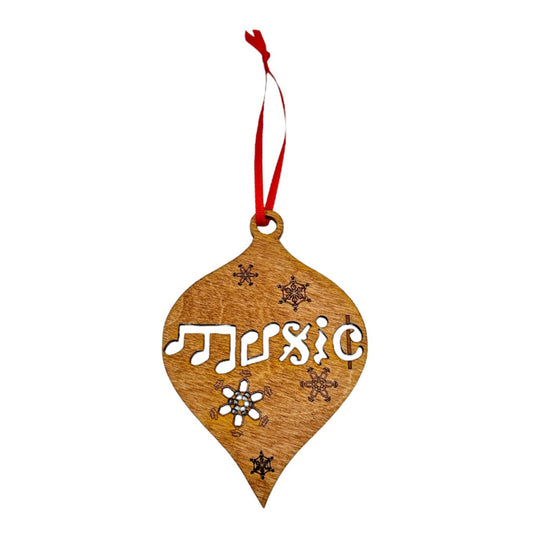 Music Bauble Ornament