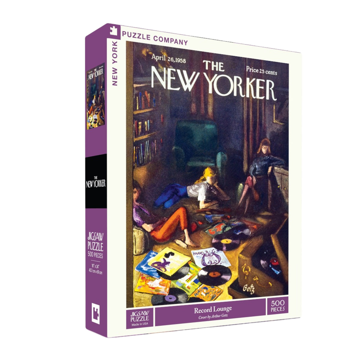 The New Yorker, Record Lounge Jigsaw Puzzle