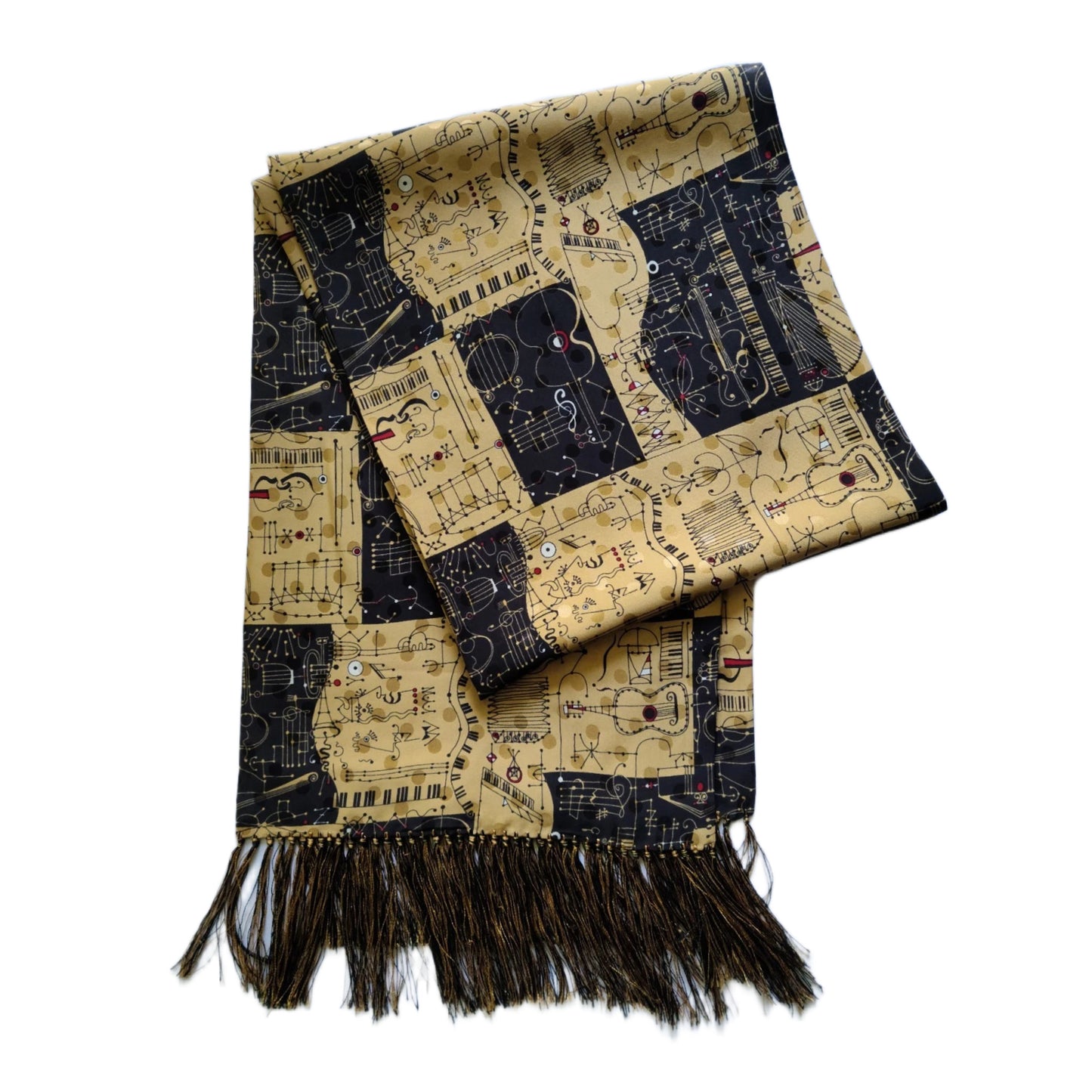 Musical Silk Scarf