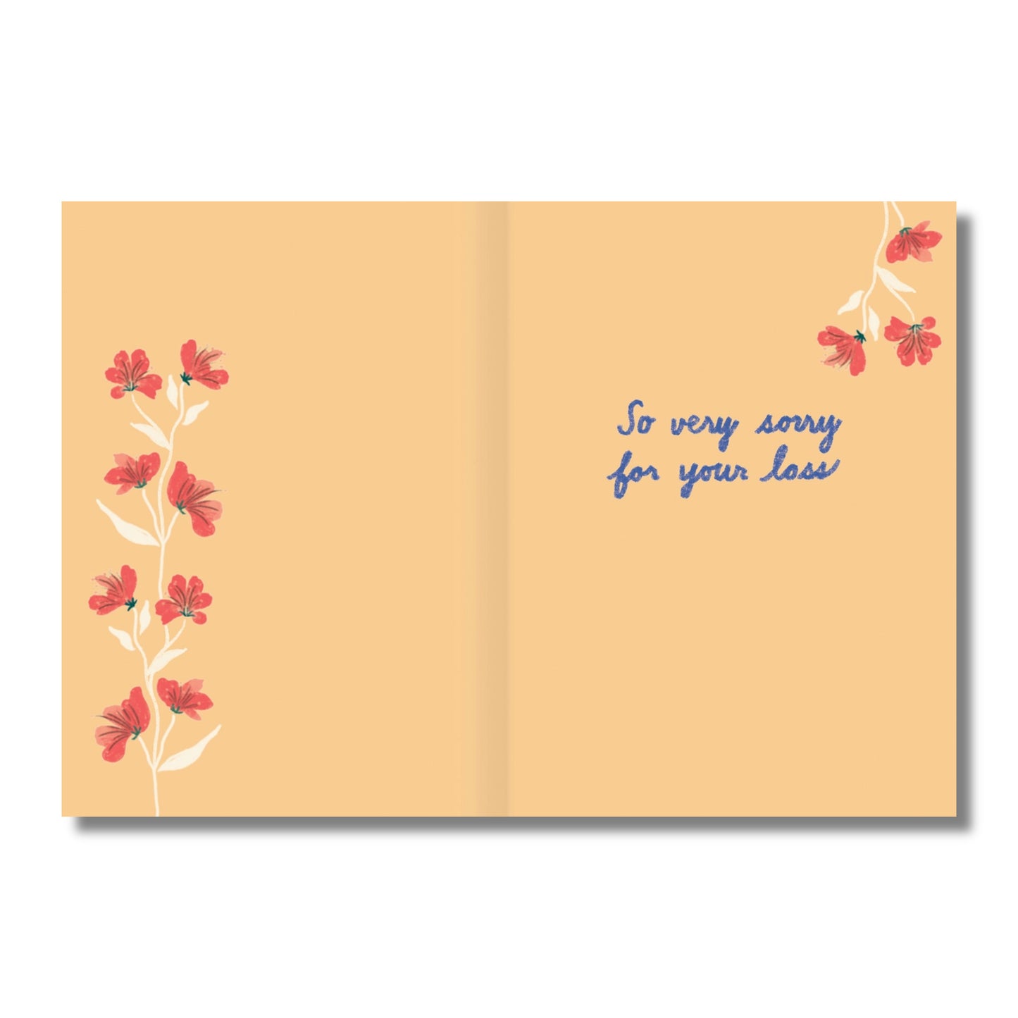 Sympathy Card — Evening Bouquet