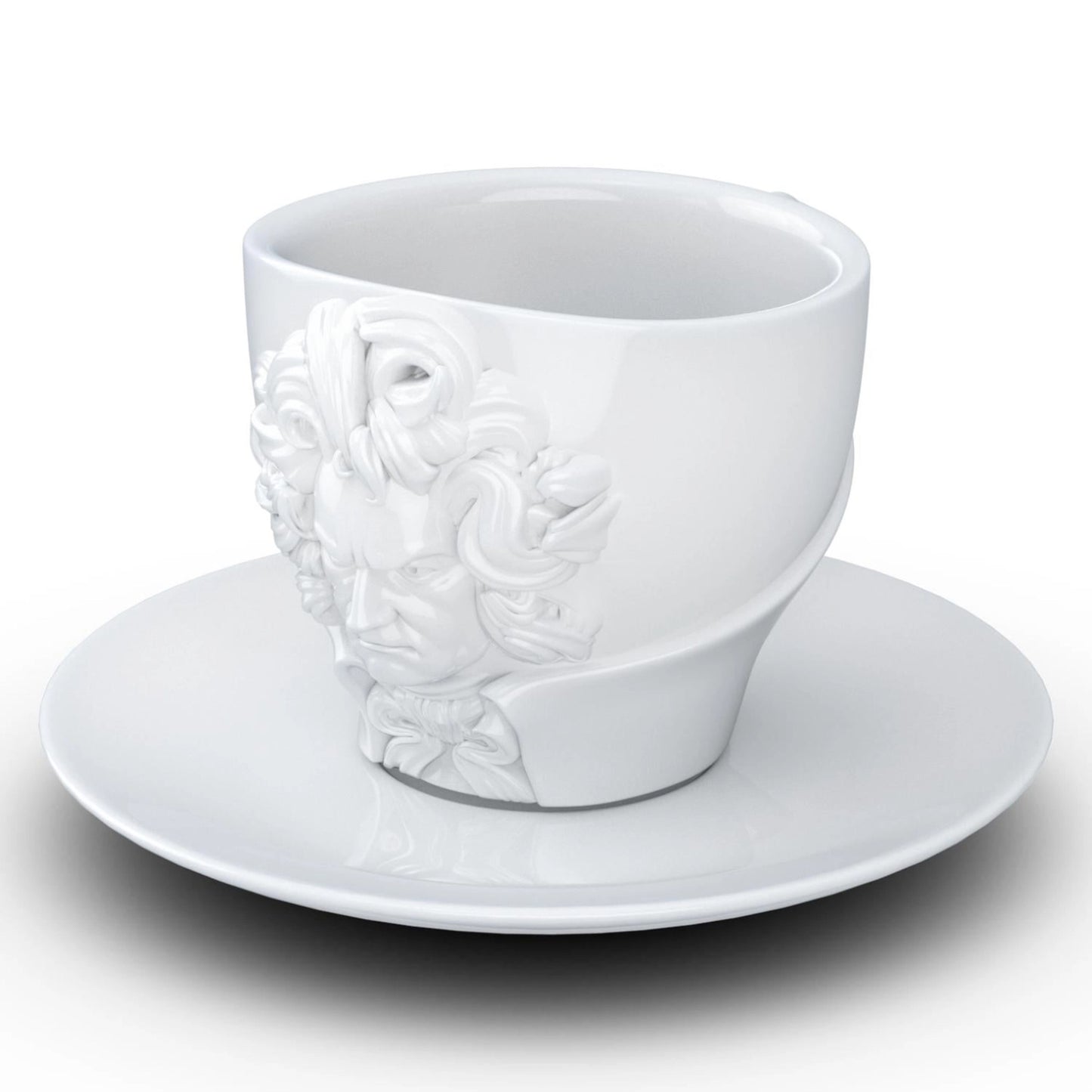 Beethoven Bust Cup & Saucer