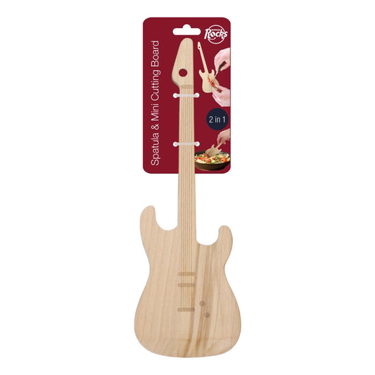 Guitar Spatula & Mini Cutting Board