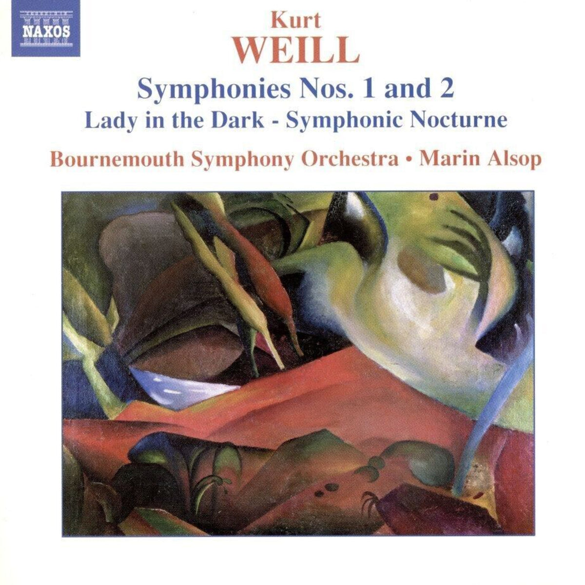 Weill: Symphonies Nos. 1 & 2, Alsop (CD)