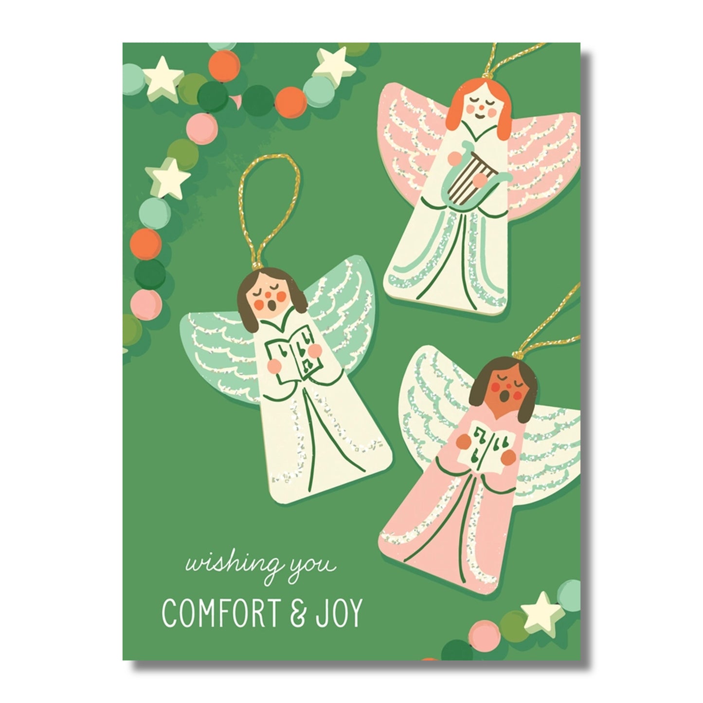 Angel Ornaments Christmas Cards