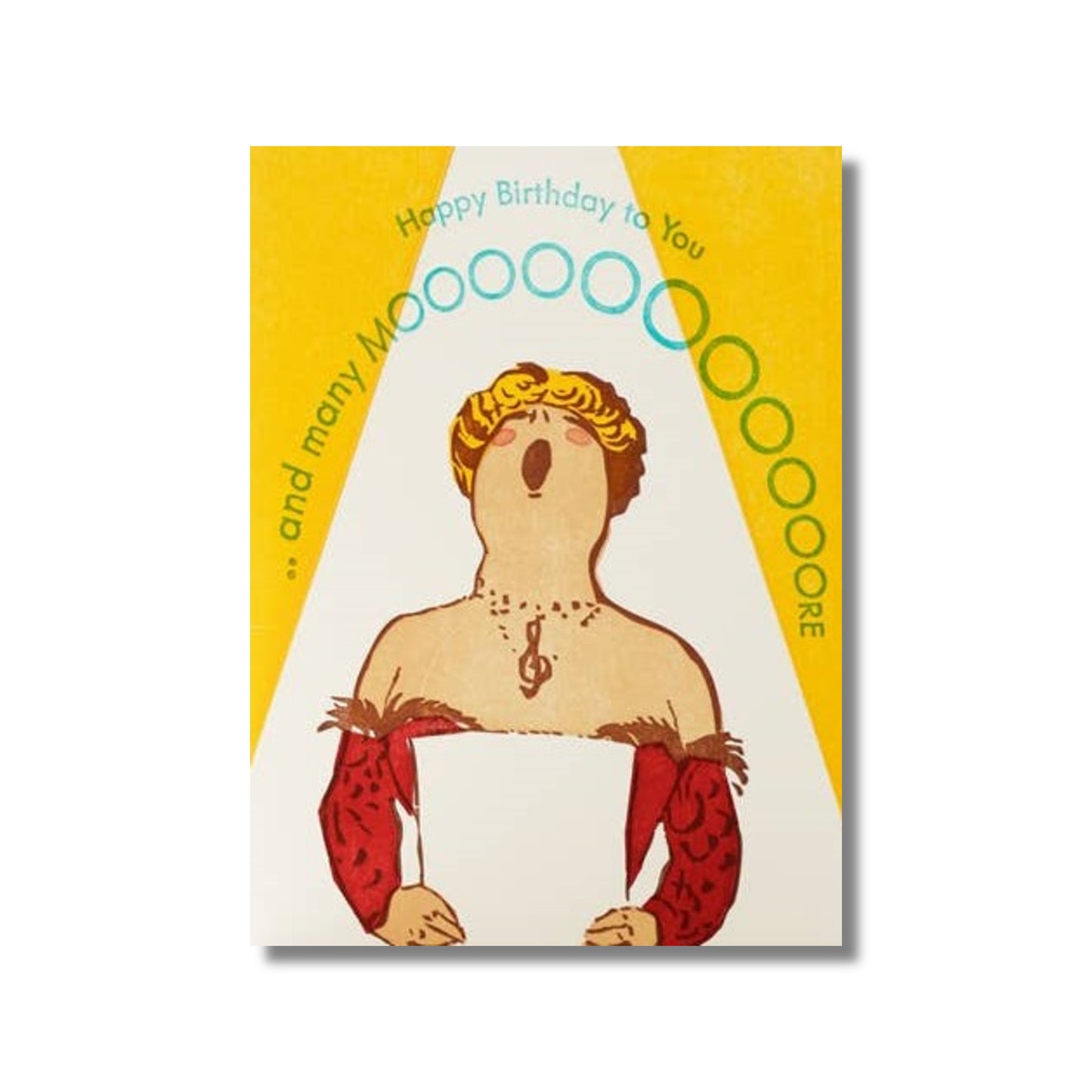 Birthday Card — Opera Singer