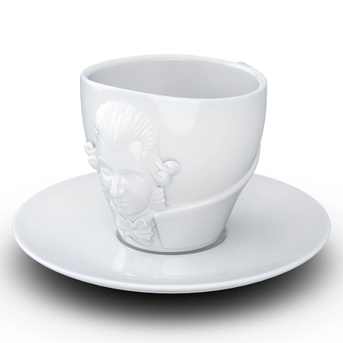 Mozart Bust Cup & Saucer