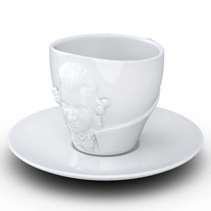 Mozart Bust Cup & Saucer