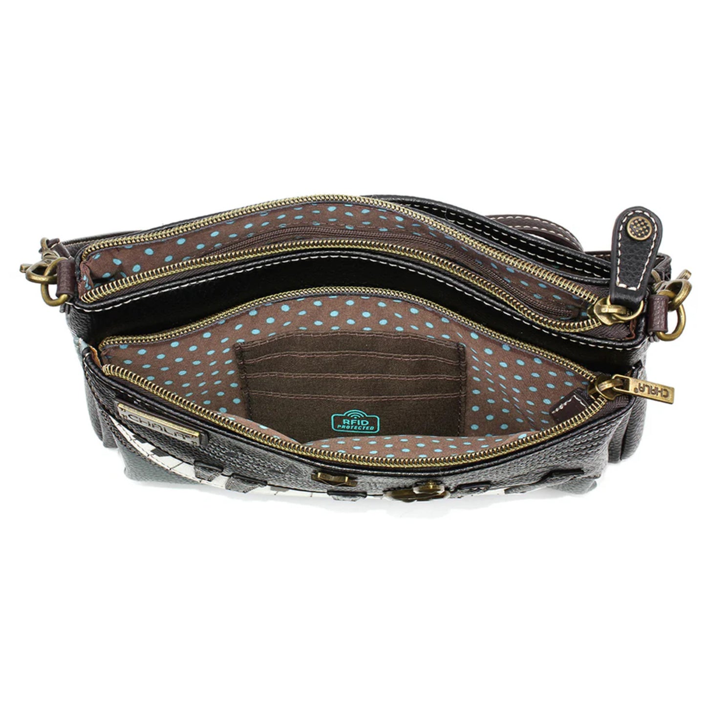 Piano & Treble Clef Deluxe Crossbody Bag
