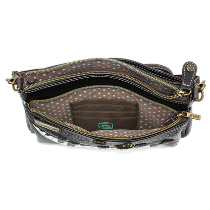 Piano & Treble Clef Deluxe Crossbody Bag