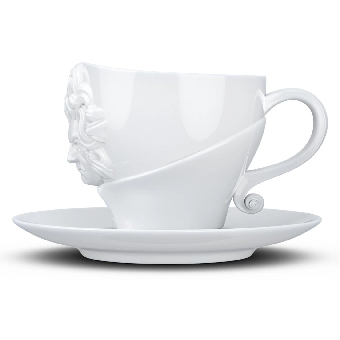 Beethoven Bust Cup & Saucer