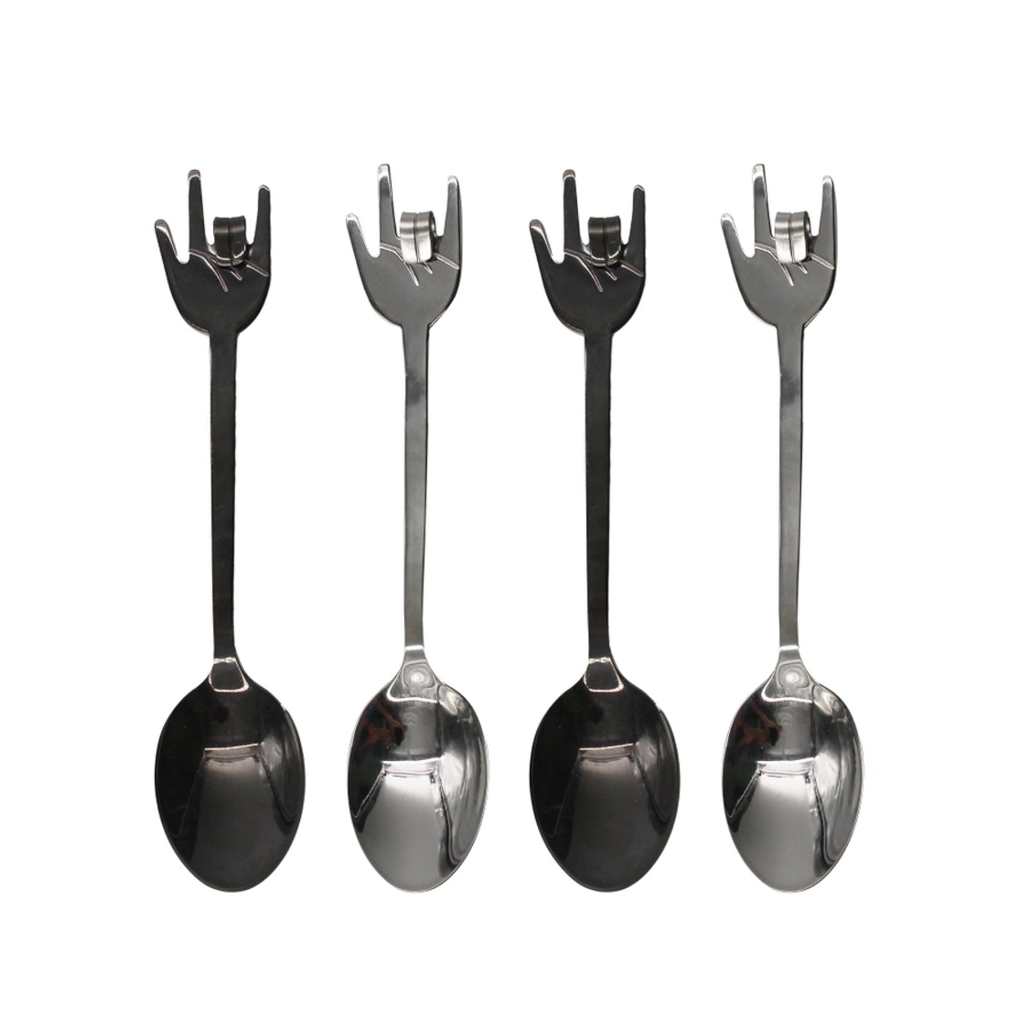 Rock Hand Teaspoon Set