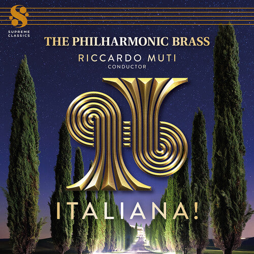 Album cover for Italiana! Muti/Philharmonic Brass (SACD), performed by the Philharmonic Brass