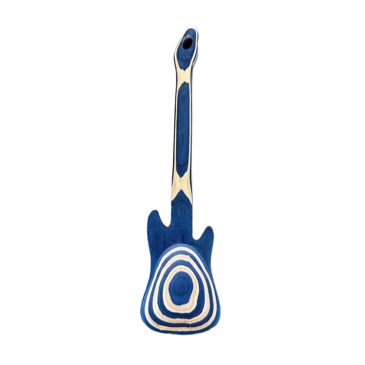 Guitar Pakka Wood Spoon, Blue