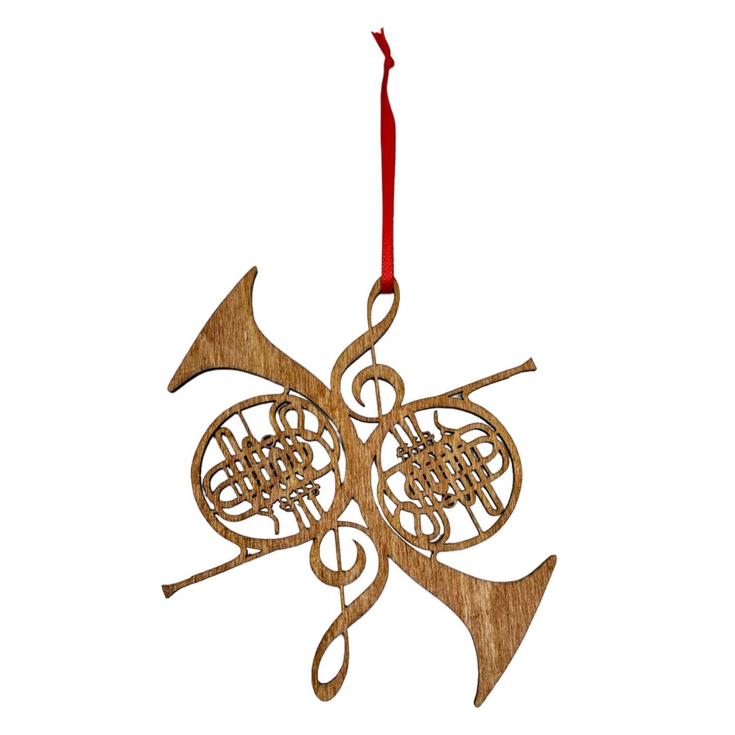 French Horns & Treble Clefs Ornament