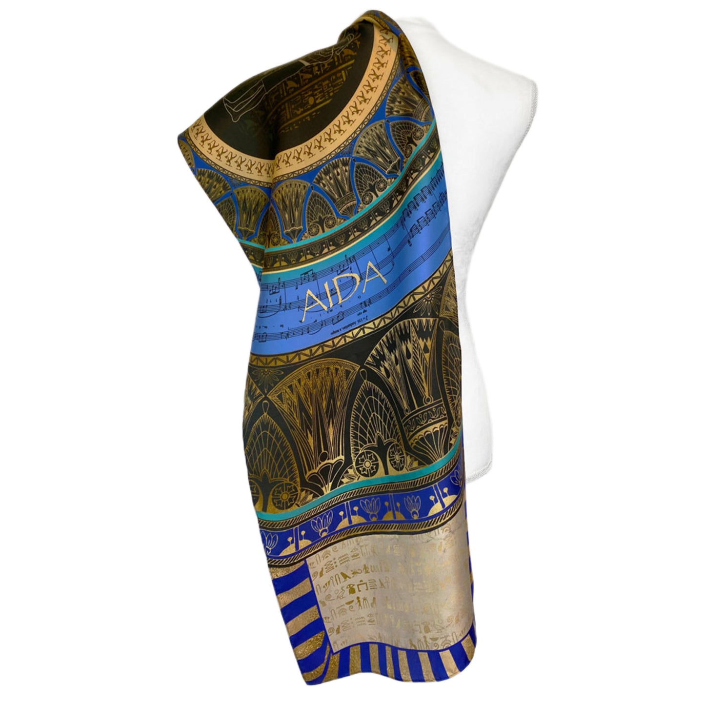 Verdi's Aida Silk Scarf