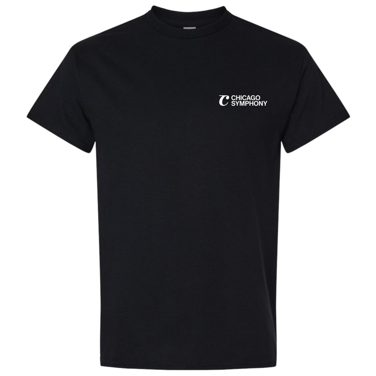 Chicago Symphony Logo T-Shirt, Black