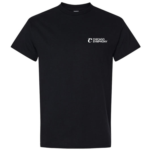 Chicago Symphony Logo T-Shirt, Black