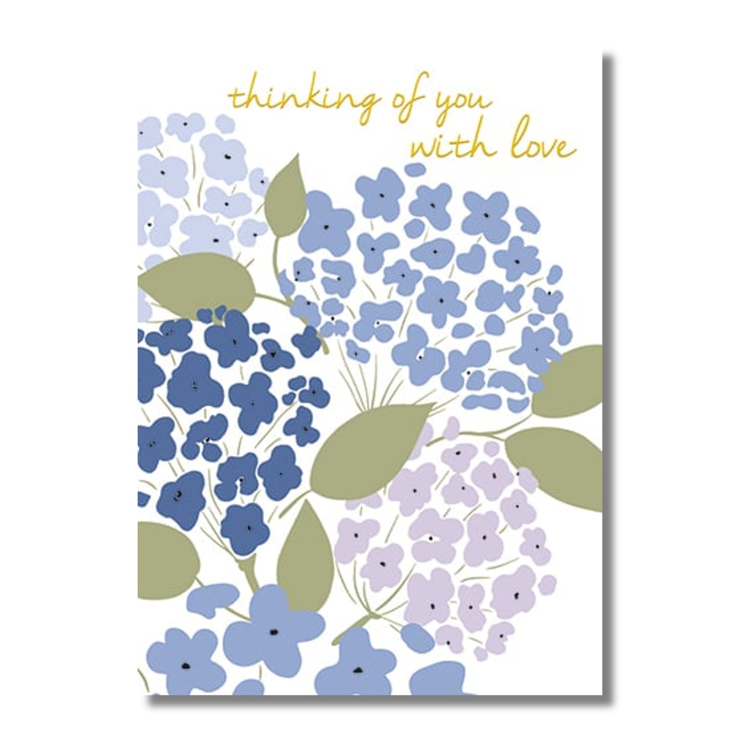 Sympathy Card — Hydrangeas