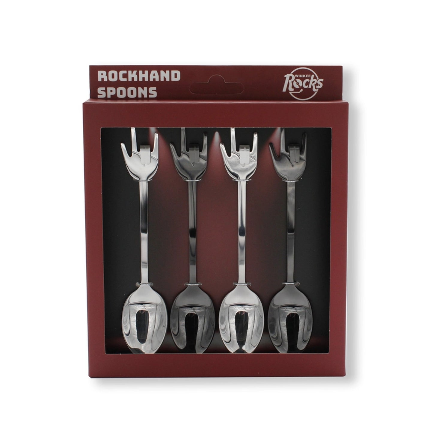 Rock Hand Teaspoon Set