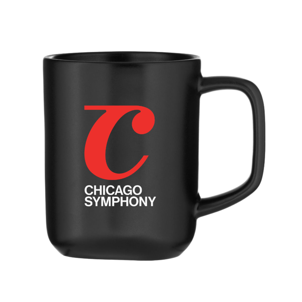 Chicago Symphony Logo Mug, Black
