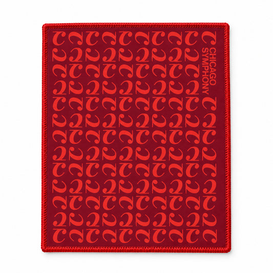 Chicago Symphony Microfiber Cleaning Cloth, Logo Pattern