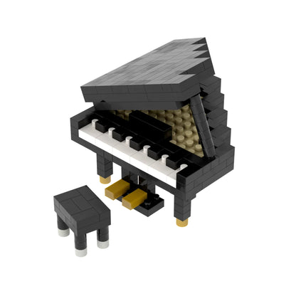 BRIXIES Grand Piano Building Kit