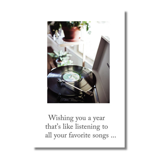 Birthday Card — Wishing You a Year . . .