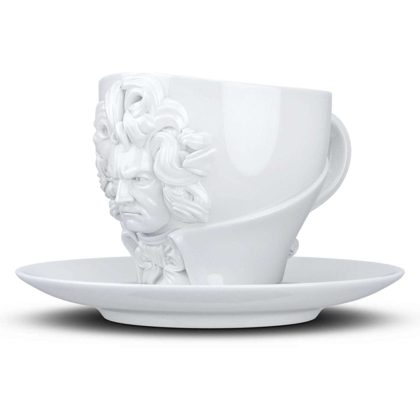 Beethoven Bust Cup & Saucer