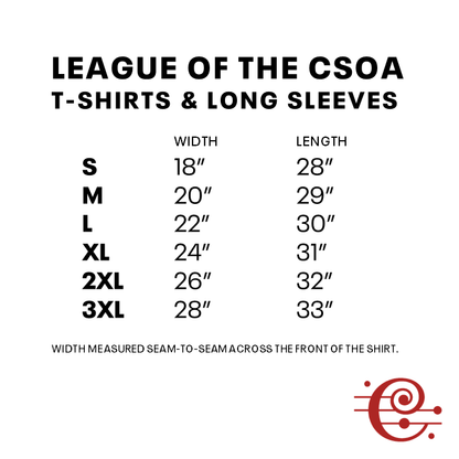 League T-Shirt — CSO Logo