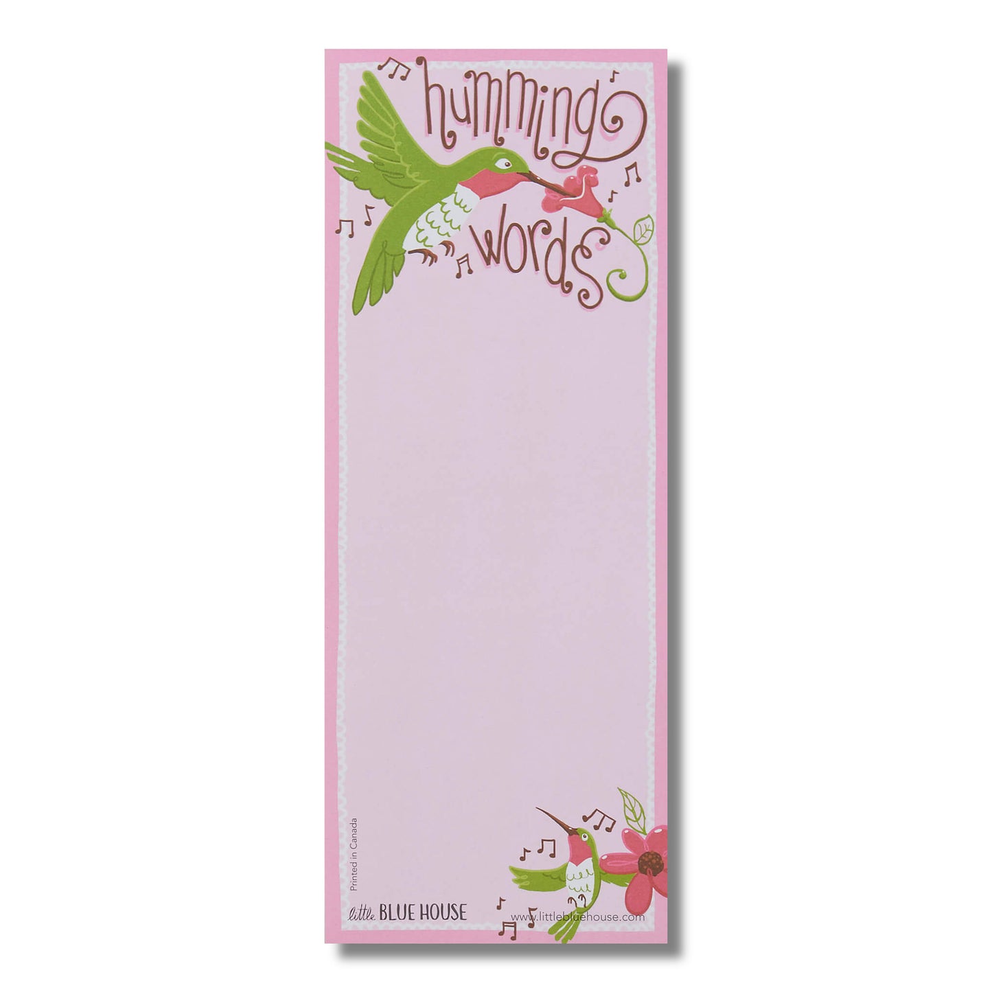 Humming Words Magnetic Notepad