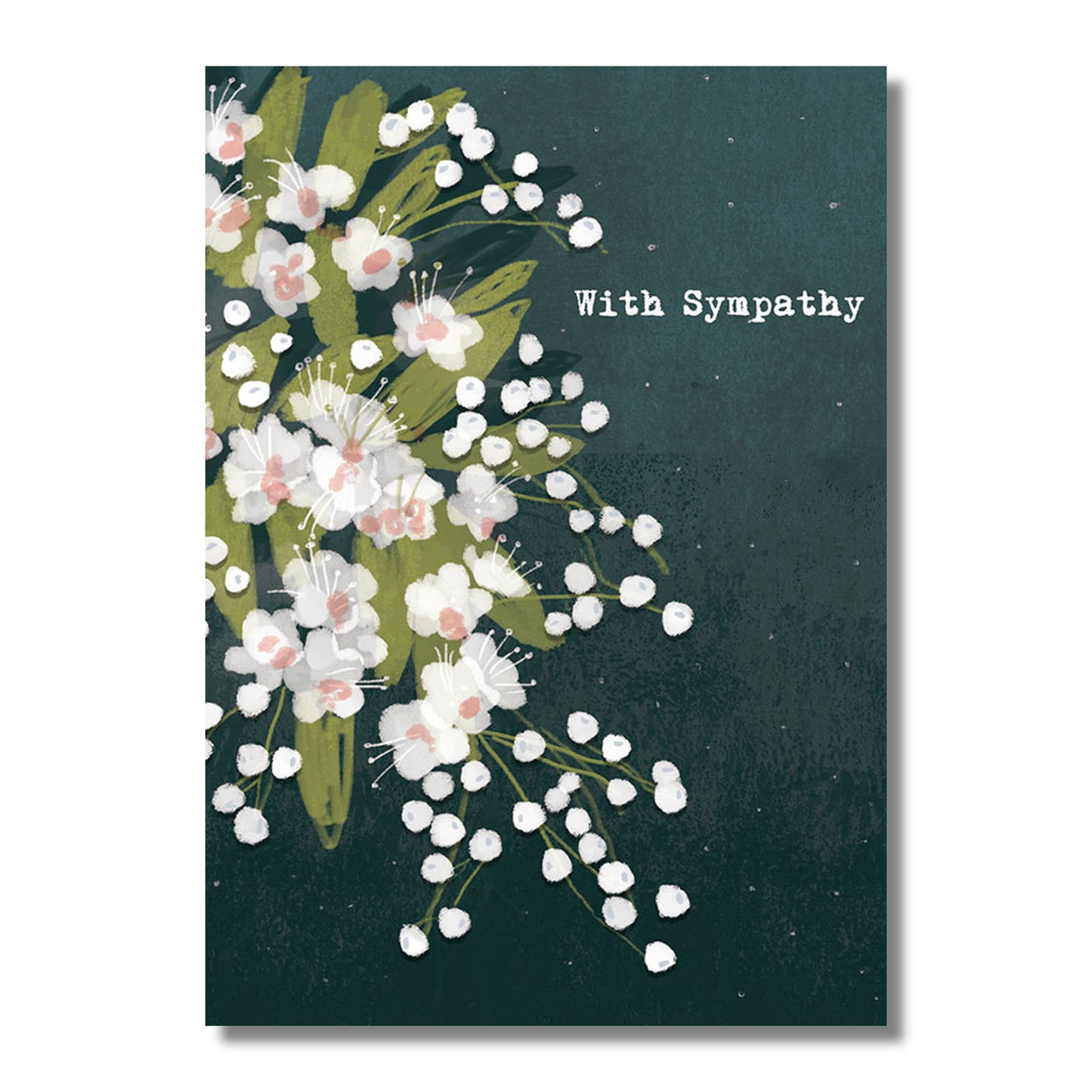 Sympathy Card — Cherry Blossoms