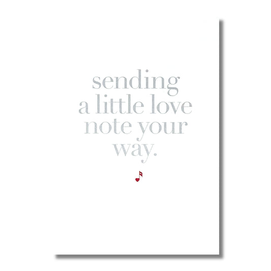 Love Card — Sending a Little Love Note