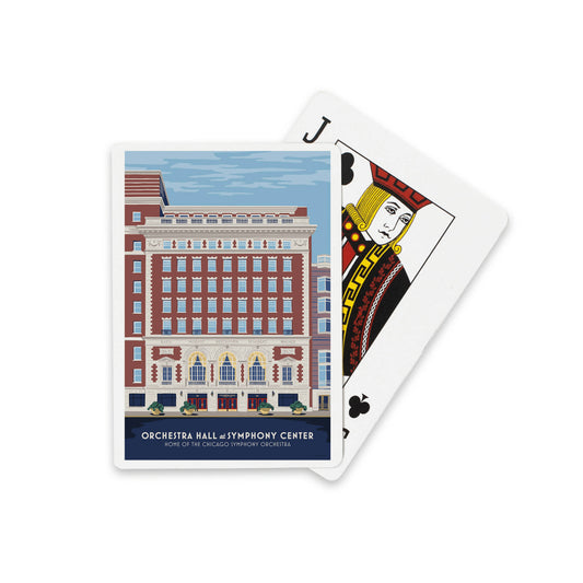 Orchestra Hall Playing Cards, Exterior