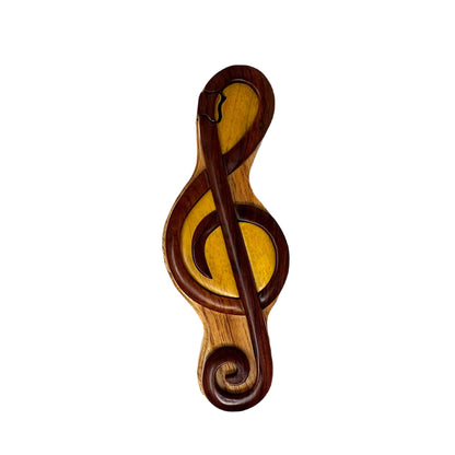 Treble Clef Puzzle Box