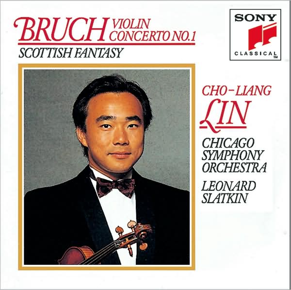Bruch: Violin Concerto No. 1, Scottish Fantasy, Slatkin/Lin (CD)