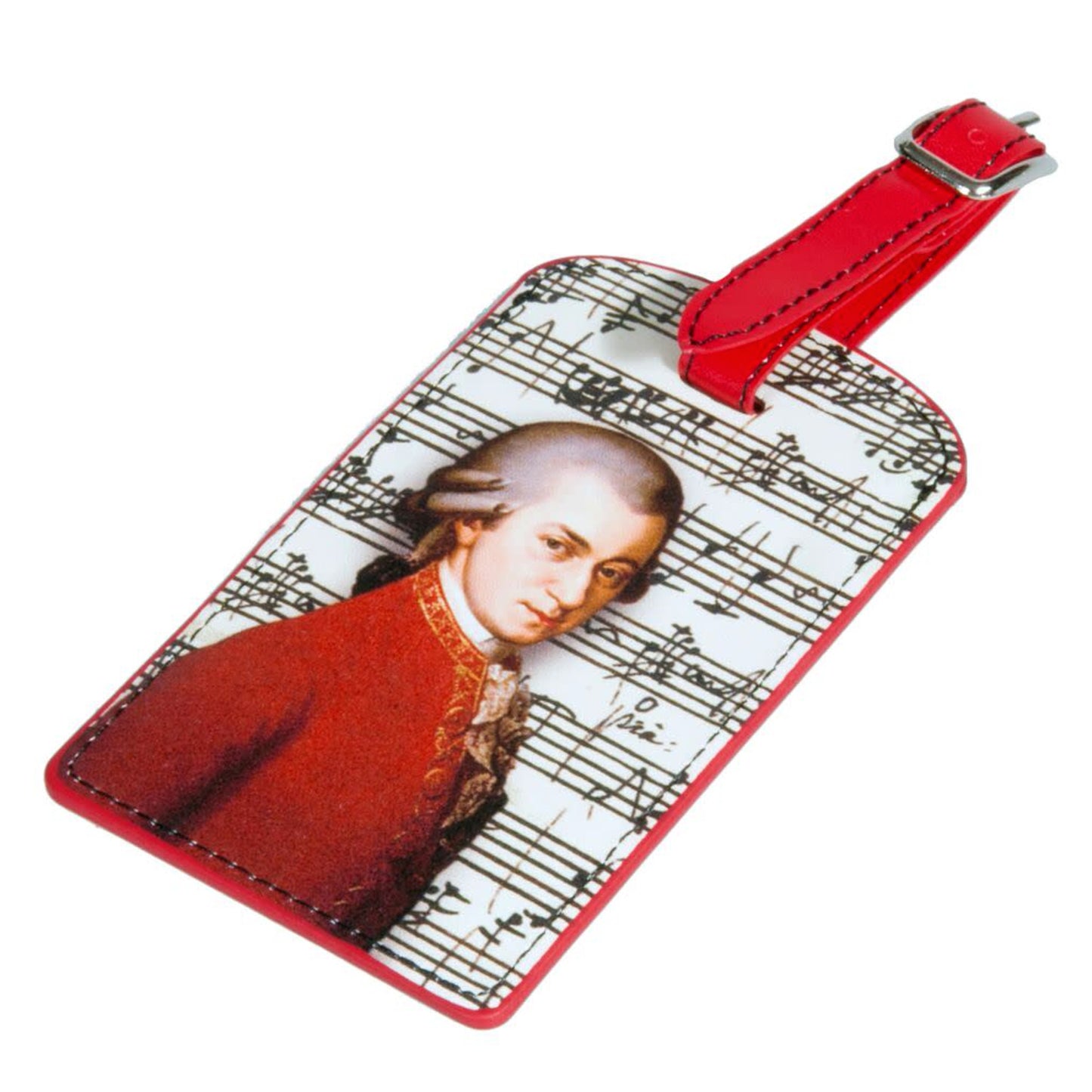 Wolfgang Amadeus Mozart Luggage Tag