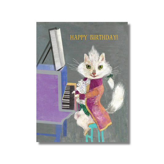 Birthday Card — Meowzart