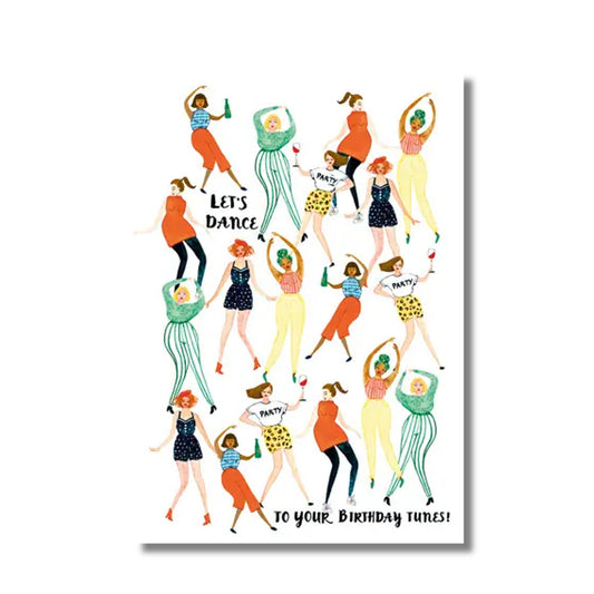 Birthday Card — Let’s Dance to Your Birthday Tunes