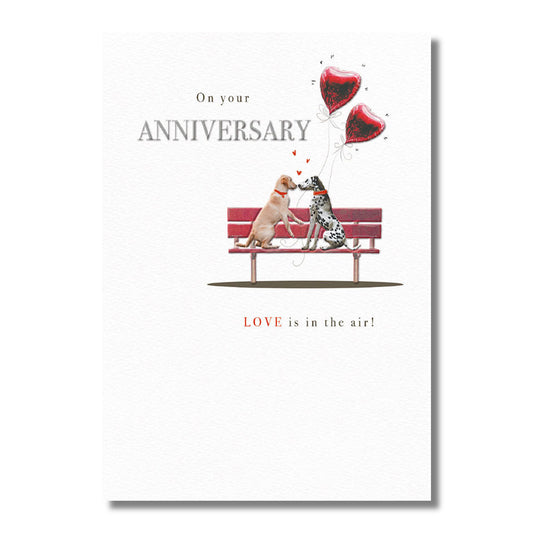 Anniversary Card — Love is in the Air