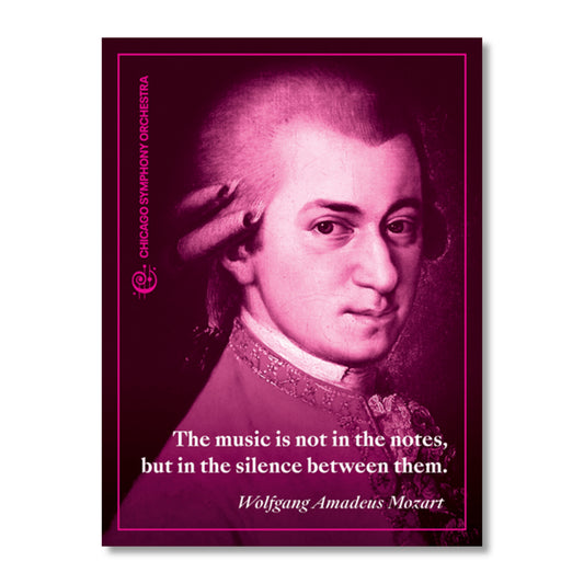 Mozart Portrait Magnet