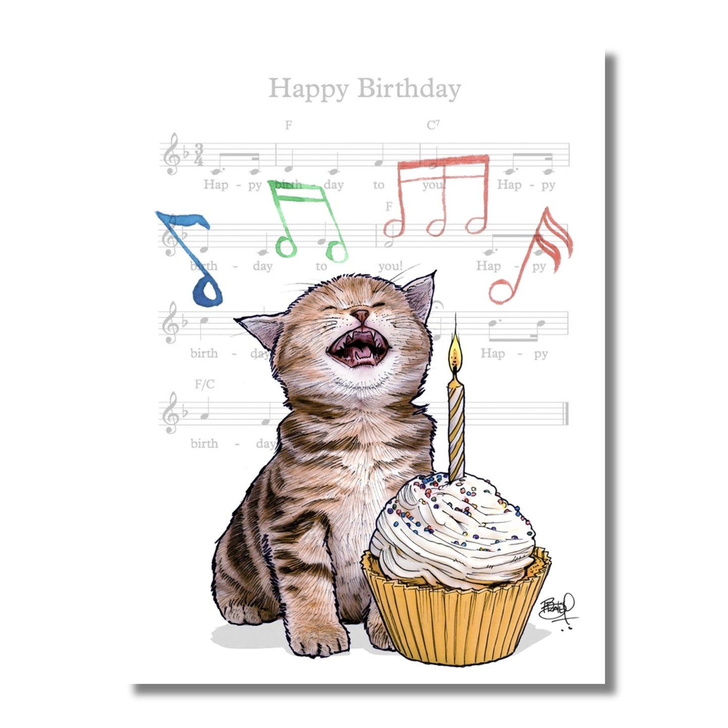 Birthday Card — Off Tune Croon