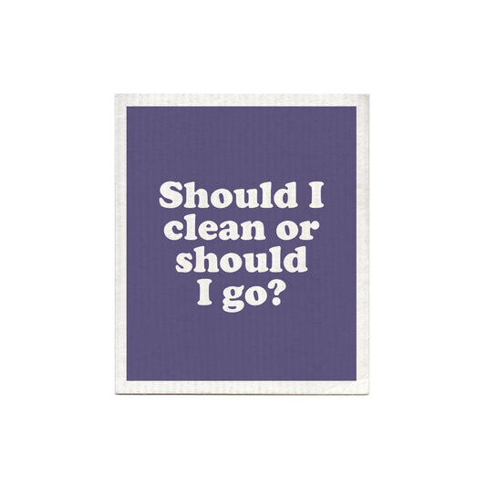 Should I clean . . . Swedish Dishcloth