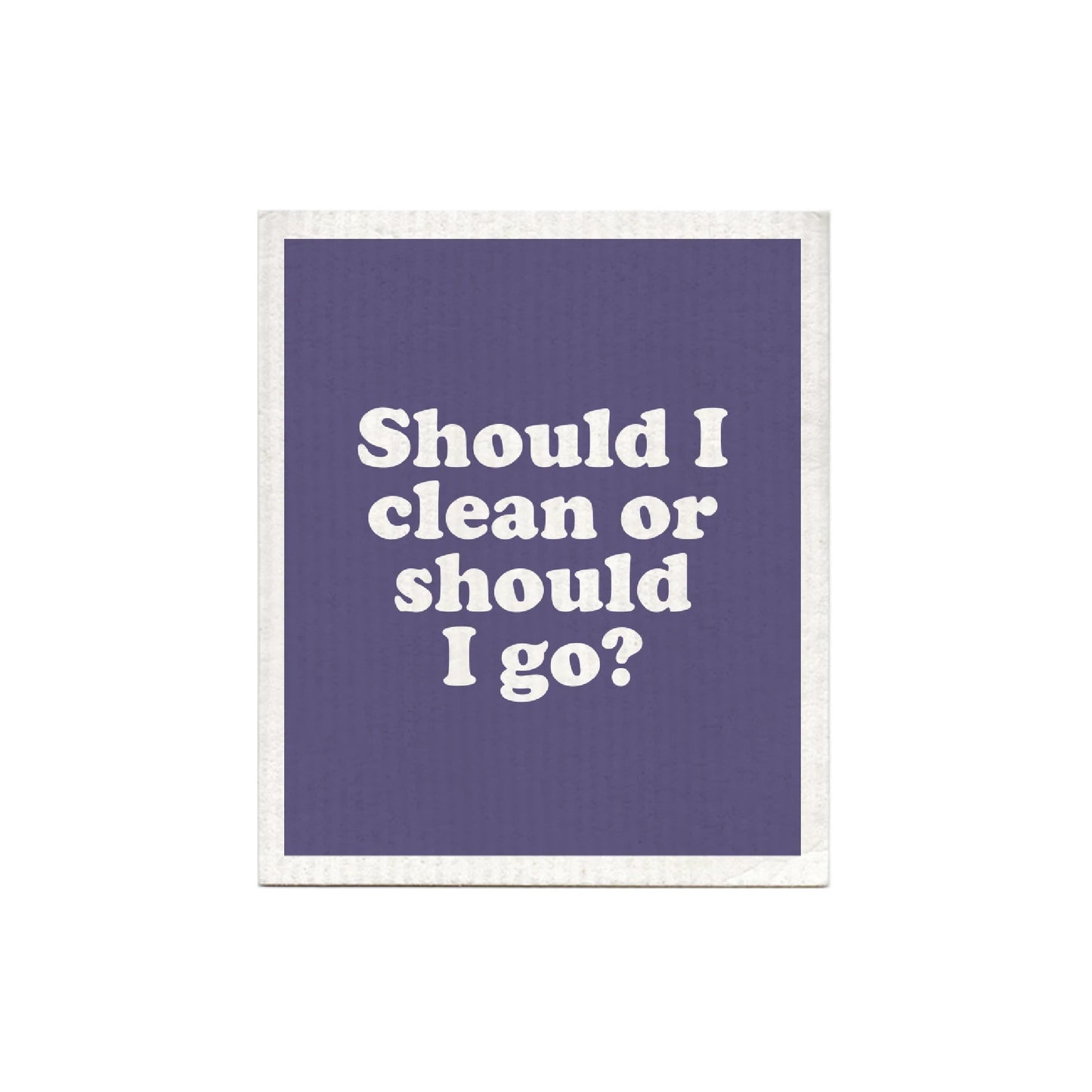 Should I clean . . . Swedish Dishcloth