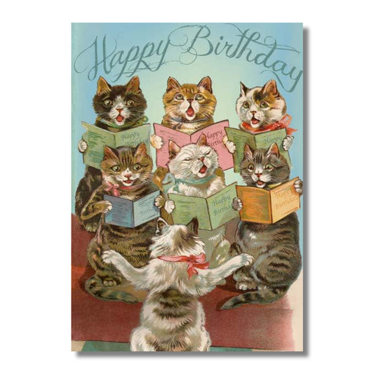 Birthday Card — Cat Chorus