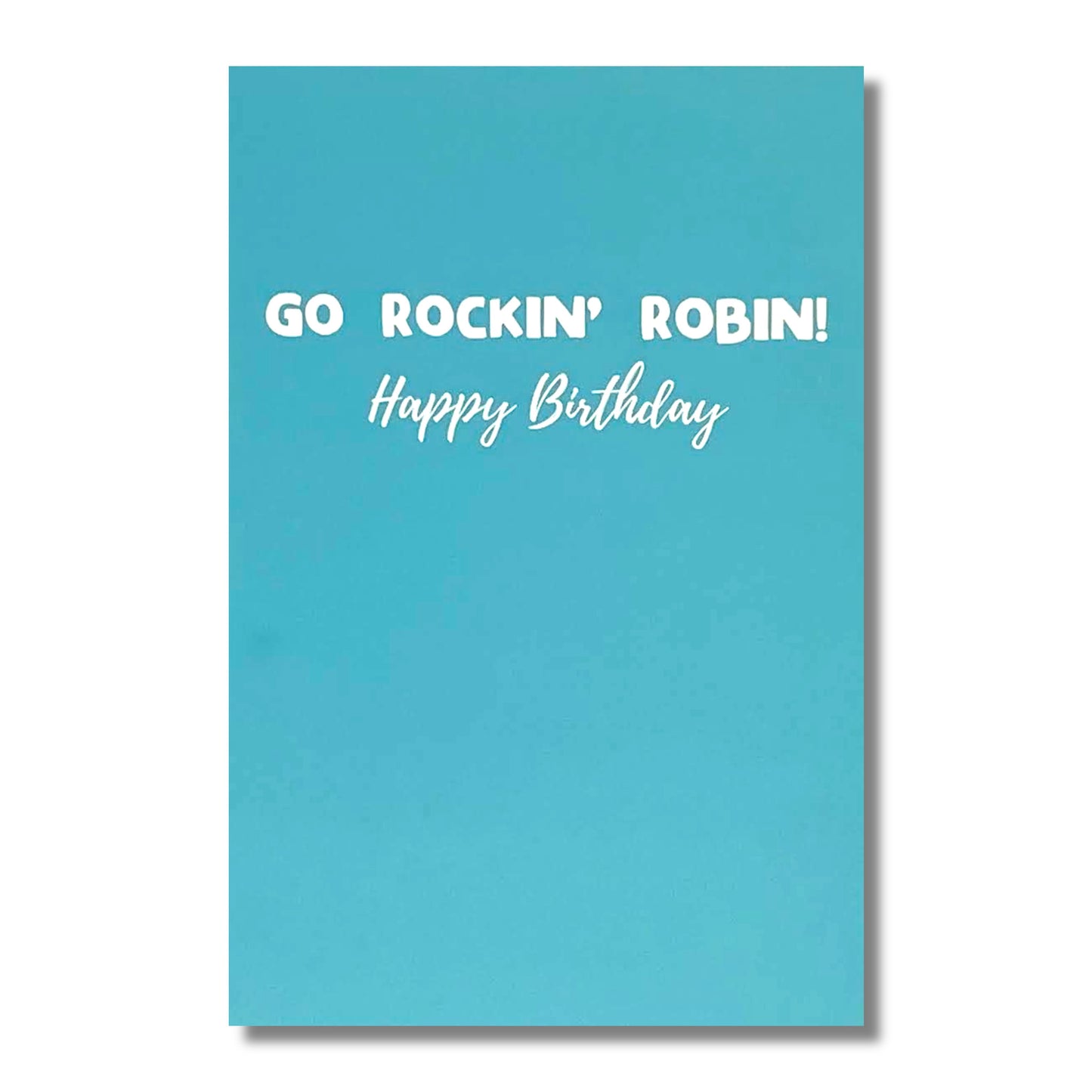 Birthday Card — Rockin’ Robin