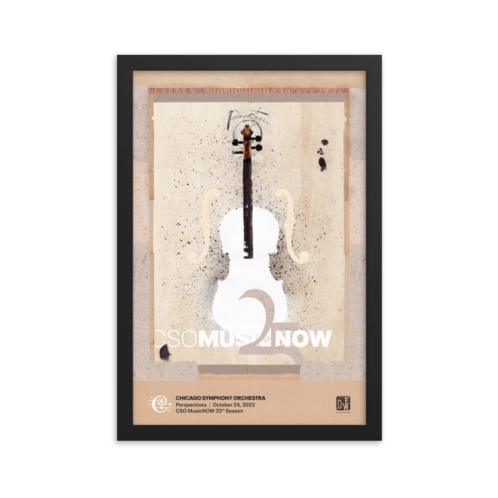 CSO MusicNOW — Perspectives Poster, Framed