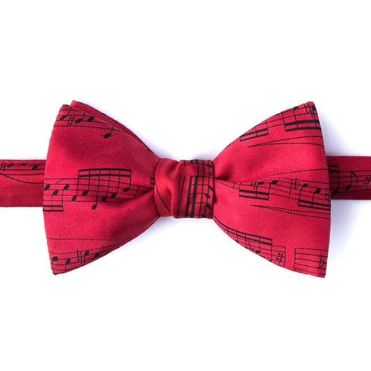 Sheet Music Bow Tie